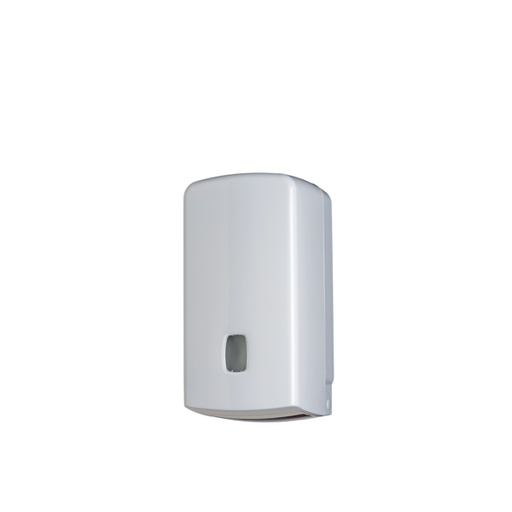 [MCP07063] Distributore di carta igienica interfogliata 500 fogli o doppio rotolo in abs bianco mod. Basica