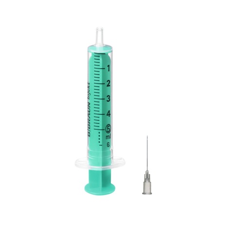 [BB-4645057V] INJEKT DUO 5ml - LUER Eccentrico - Ago 22Gx30mm