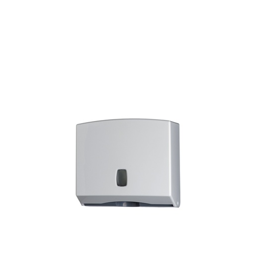 [MCP07074] Distributore carta asciugamani piegata a C/Z/M (200 fogli) in abs bianco mod. Basica
