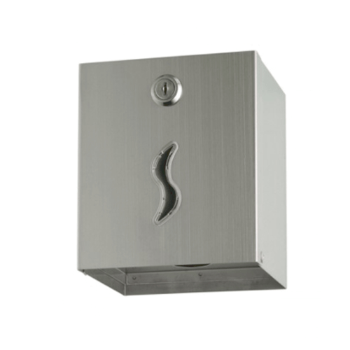 [MCP07076] Distributore di carta igienica interfogliata 250 fogli in acciaio mod. Brinox 