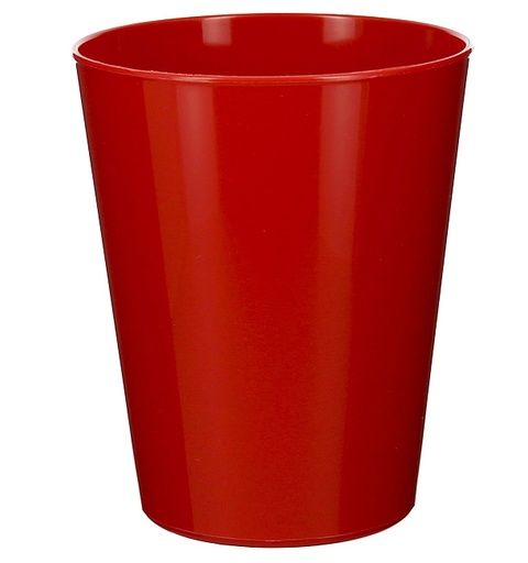 [MCP08252] Bicchiere in melamina rosso