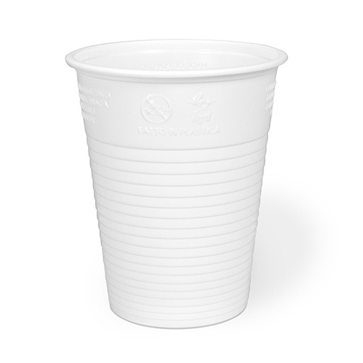 [MCP06056] Bicchiere plastica bianco 200cc