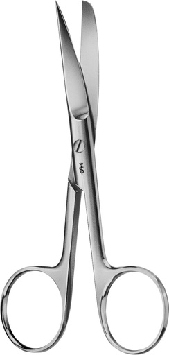 [BC423R] FORBICI CHIRURGICHE CURVE SM/AC 130MM