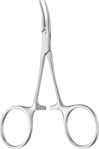[BB-BH105R] PINZA EMOSTATICA HARTMANN MOSQUITO CURVA 100MM