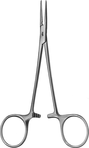 [BB-BH110R] PINZA EMOSTATICA HALSTED MOSQUITO RETTA 125MM