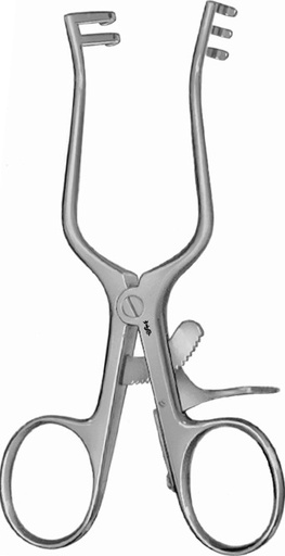 [BB-BV073R] DIVARICATORE WEITLANER 2X3D.smusso 110MM