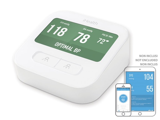 [23490] MISURATORE DI PRESSIONE iHEALTH CLEAR
