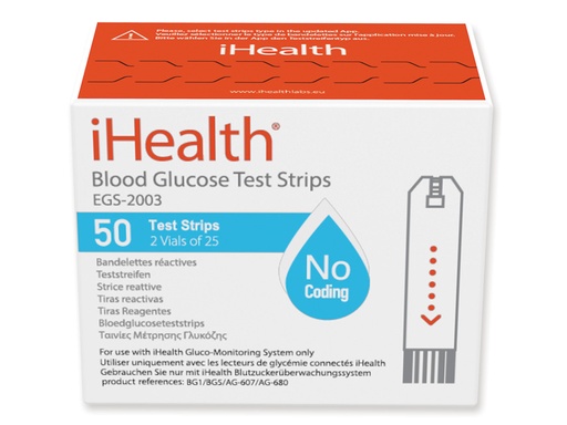 [23512] STRISCE GLICEMIA iHEALTH per 23509,23510,23514