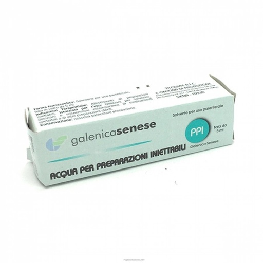 [SDF03049] Acqua per preparazioni iniettabili fiale 10 ml