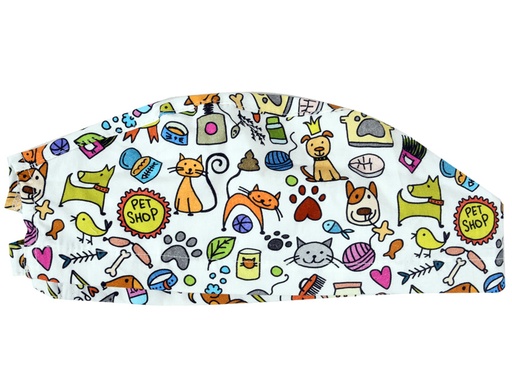 [20821] CAPPELLINO FANTASIA - Cani smile - M