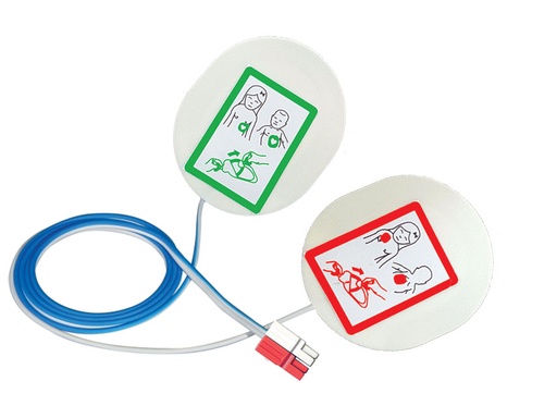 [GM-28263] PLACCHE PEDIATRICHE COMPATIBILI per defib. Cardiac S. e GE vedere anche 55002