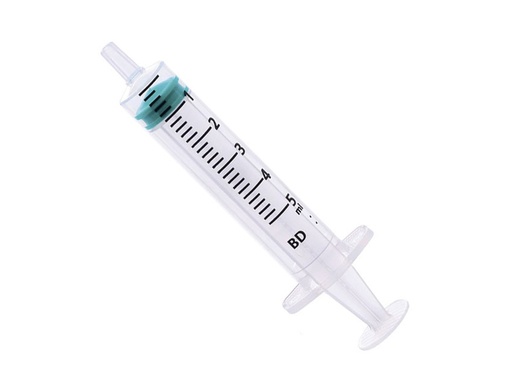 [23864] SIRINGA BD EMERALD SENZA AGO  5 ml centrale LC