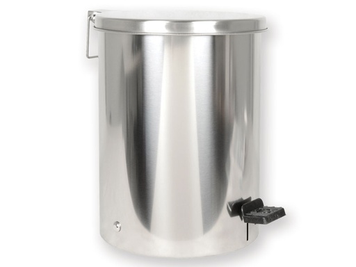[GM-28554] CESTINO RIFIUTI INOX 9,5 l  acciaio INOX
