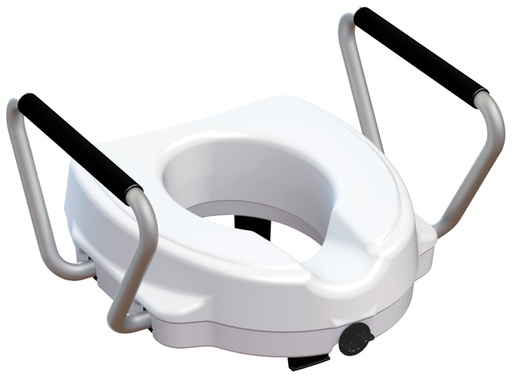 [27750] RIALZO WC con braccioli fissi  12,5 cm