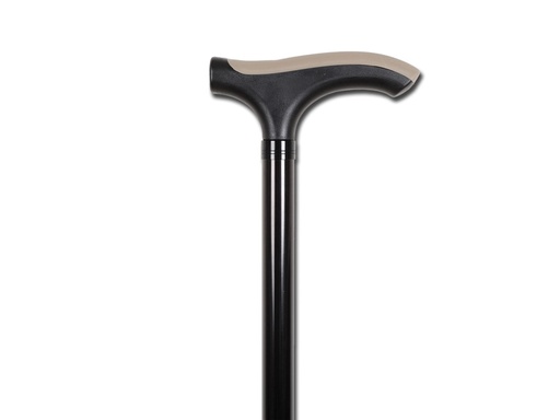 [27771] BASTONE ADVANCE CON GRIP IN GEL  alluminio  grigio