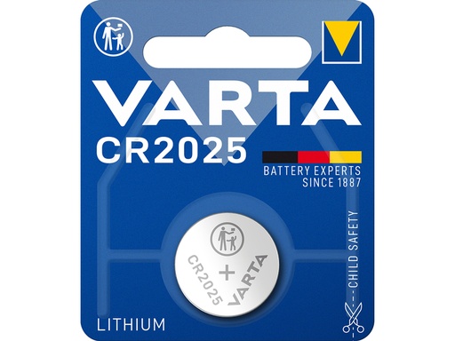 [32211] BATTERIA LITIO BOTTONE VARTA 2025