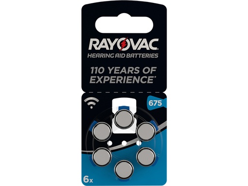 [32220] BATTERIE ACUSTICA RAYOVAC 675