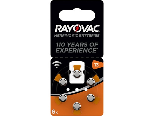[32221] BATTERIE ACUSTICA RAYOVAC 13