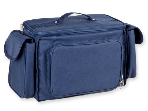 [27125] BORSA "UTILITY"  nylon  blu