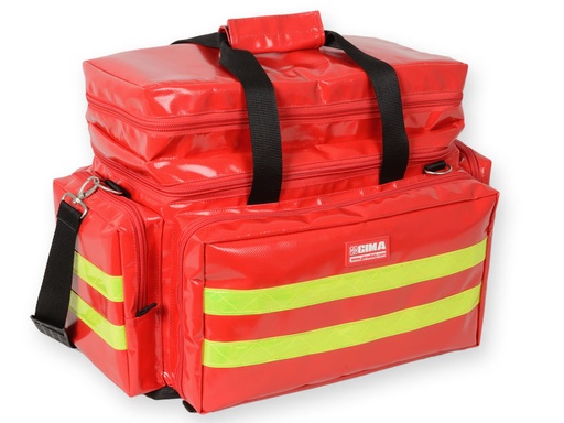 [27157] BORSA SMART PVC  media  rossa