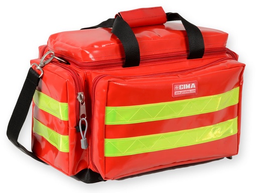 [27155] BORSA SMART PVC  piccola  rossa