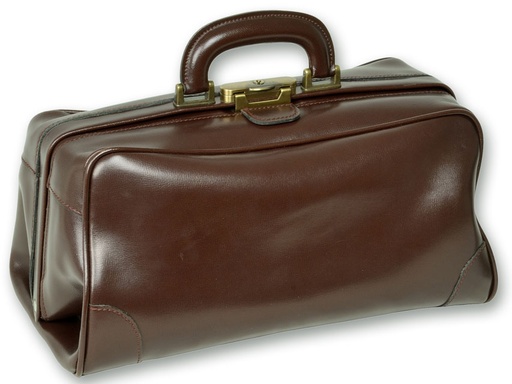 [27123] BORSA "FLORIDA PELLE"  marrone