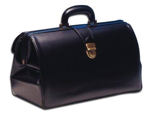 [27115] BORSA "SUPERTEXAS PELLE"  nera