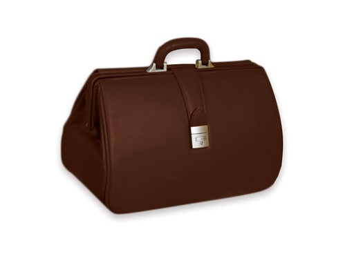 [27099] BORSA "KANSAS"  marrone scuro