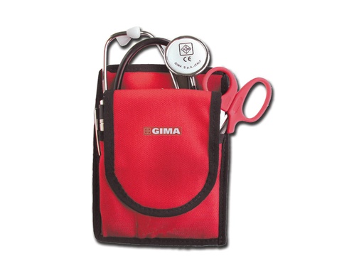 [27145] HOLSTER PIATTO  cordura  rosso
