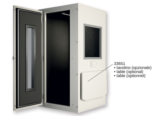 [33649] CABINA AUDIOMETRICA PRO 28  96x96x197 cm