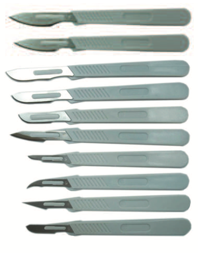 [DMM08031] Bisturi monouso sterile figura n°10