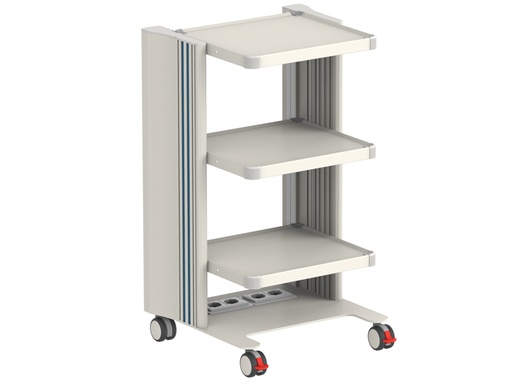 [GM-28954] CARRELLO EASY POWER  3 ripiani 40x36 cm + base
