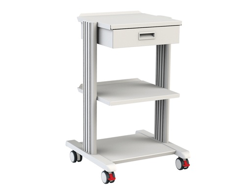 [GM-28957] CARRELLO SMART  2 ripiani 40x36 cm + base + cassetto
