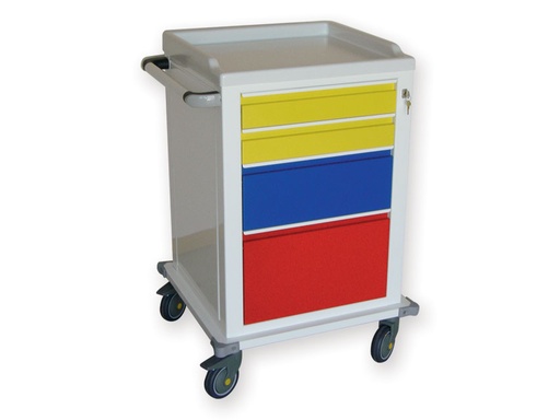 [GM-28999] CARRELLO MODULARE verniciato  2+1+1 cassetti