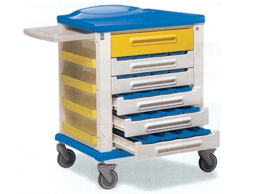 [GM-29018] CARRELLO FARMACIA standard  20 scomparti