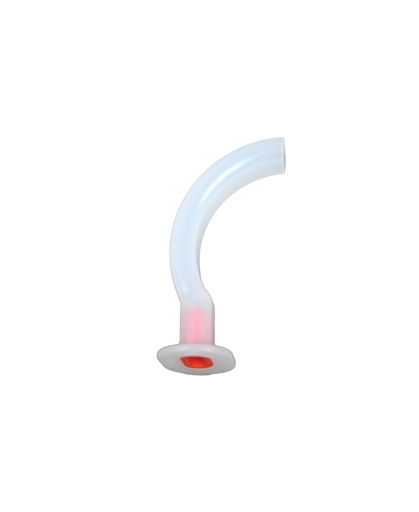 [MOR0786] Cannula di Guedel sterile 100mm mis.4 ROSSO
