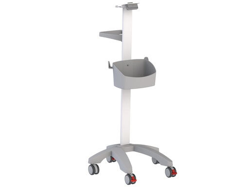 [GM-29105] CARRELLO PER MONITOR PAZIENTE  richiede piastra adattatrice