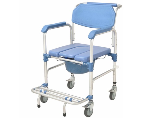 [GM-29184] SEDIA A ROTELLE COMODA BLU