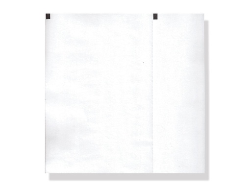 [GM-29215] Carta termica ECG 210x140 mmxm  pacco griglia bianca