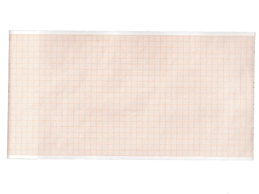[33002] Carta termica ECG 112x27 mmxm  rotolo griglia arancio