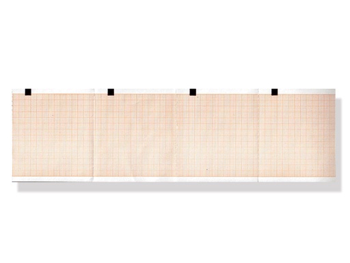 [GM-29233] Carta termica ECG 80x70 mm  pacco griglia arancio