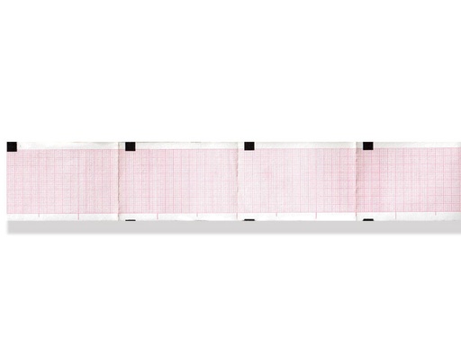 [GM-29235] Carta termica ECG 50x75 mm x 400  pacco griglia arancio