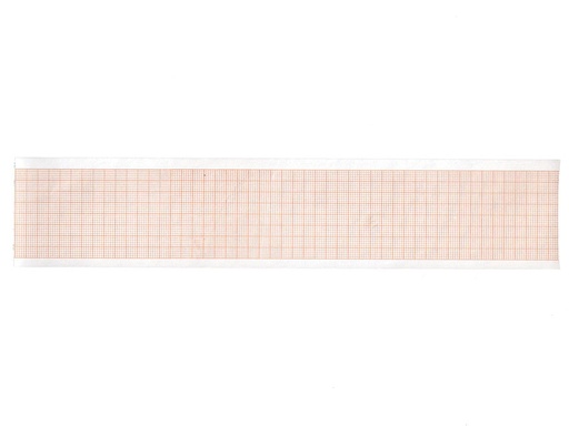 [GM-29242] Carta termica ECG 50x23 mmxm  rotolo griglia arancio
