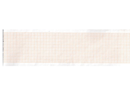 [GM-29248] Carta termica ECG 63x30 mmxm  rotolo griglia arancio