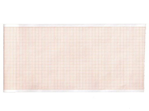 [GM-29259] Carta termica ECG 110x30 mmxm  rotolo griglia arancio