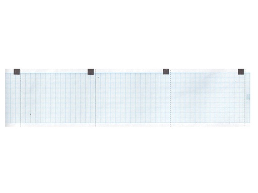 [GM-29260] Carta termica ECG 60x15 mmxm  rotolo griglia blu
