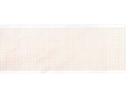 [GM-29262] Carta termica ECG 210x30 mmxm  rotolo griglia arancio