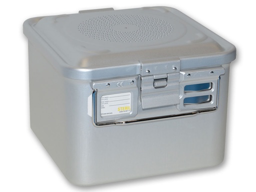 [37003] CONTAINER CON FILTRO piccolo h200 mm  grigio