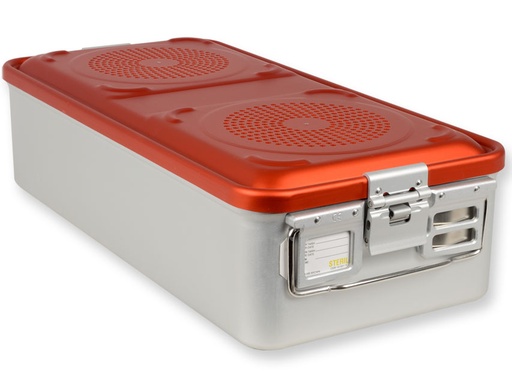 [GM-29338] CONTAINER CON FILTRO grande h150 mm  rosso