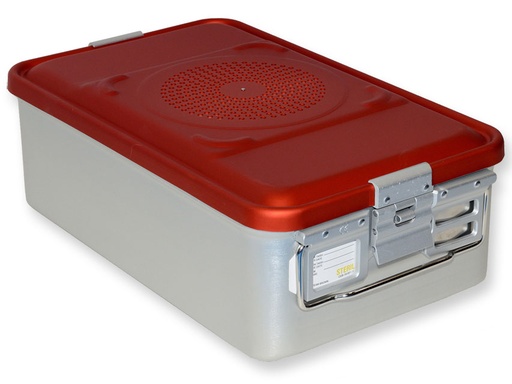 [GM-29340] CONTAINER CON FILTRO medio h150 mm  rosso